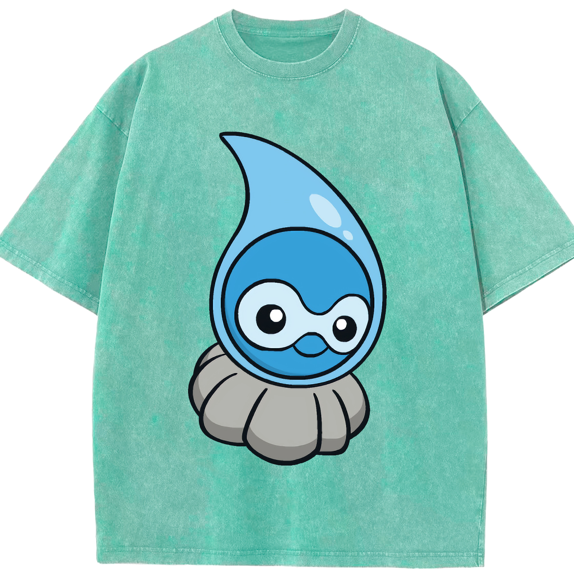 （画像用） ポケットモンスター Pokémon 綿100% ヴィンテージ風 半袖Tシャツ（フロントプリント）